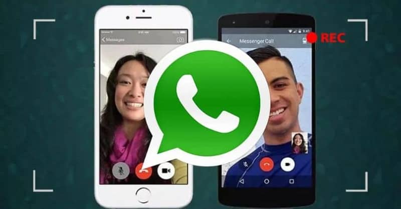 How can you activate mobile windows for video calls on iPhone WhatsApp?