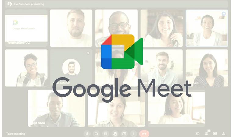 Steps to record a meeting or lesson in a Google Meet video call if it is not displayed