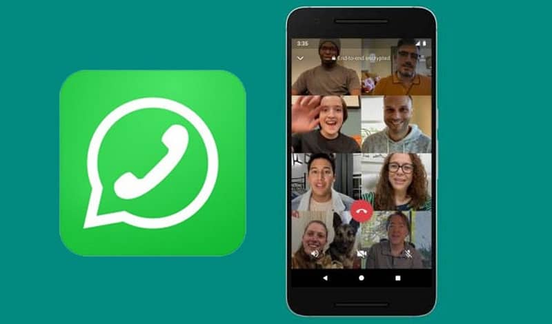 Other options to know when trying to insert a video into a WhatsApp video call on Android or iPhone mobile devices