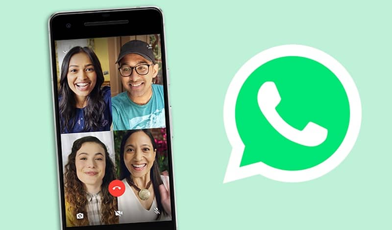 What should I do to publish a video on a WhatsApp video call on Android or iPhone?